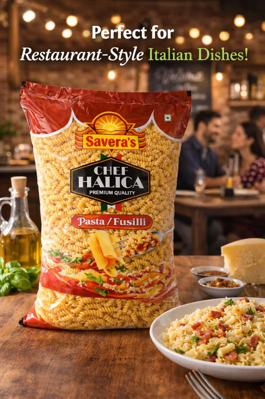Fusilli Pasta view 2