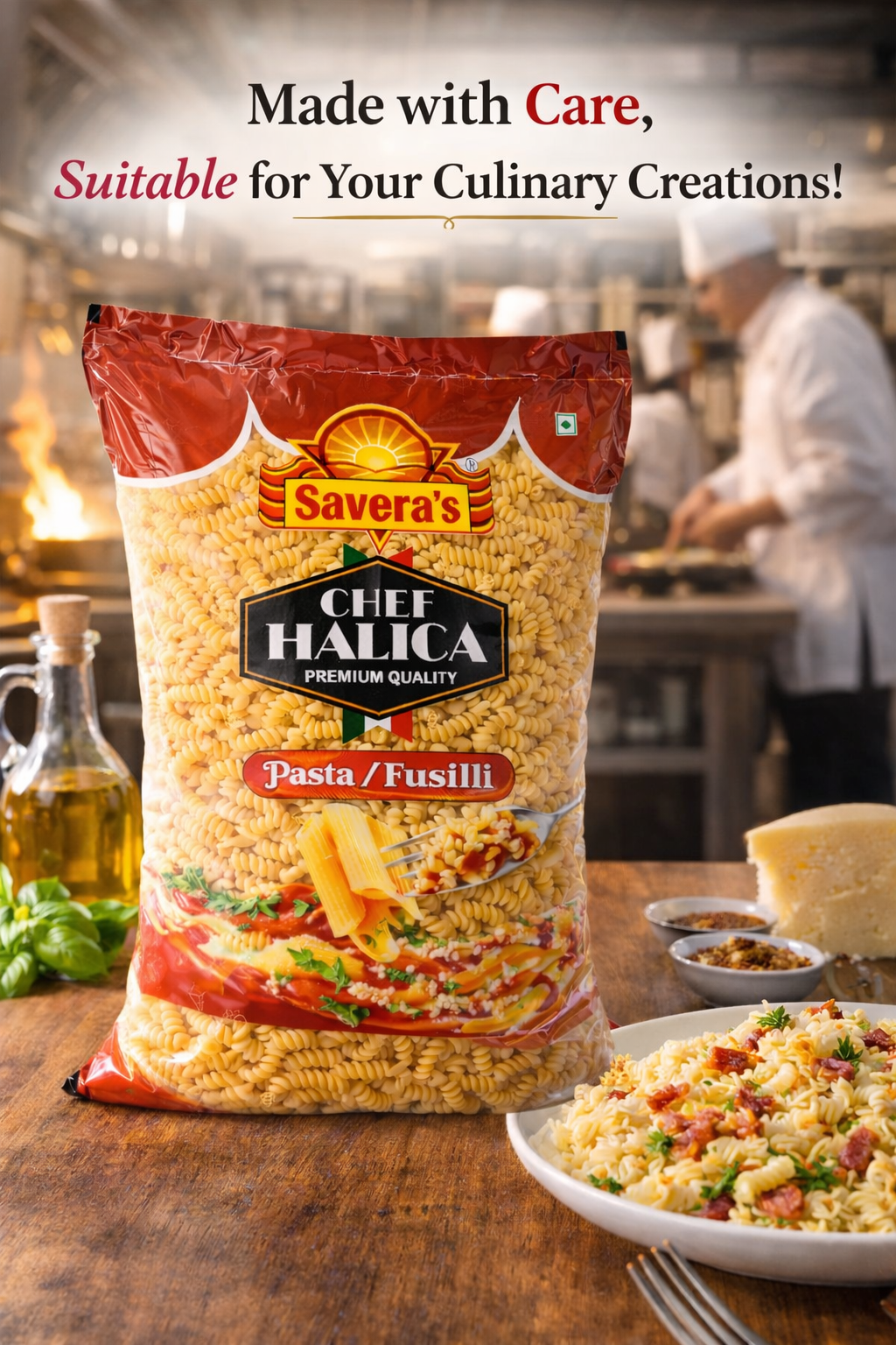 Fusilli Pasta view 4